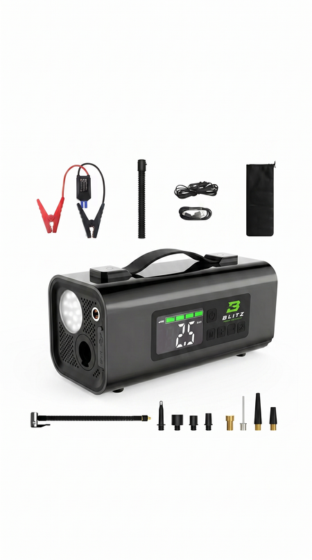 7-in-1 Auto Essential Jump Starter